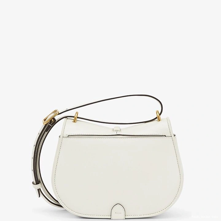 Affordable C'mon Mini White Bag Fendi Calf In Leather 0731